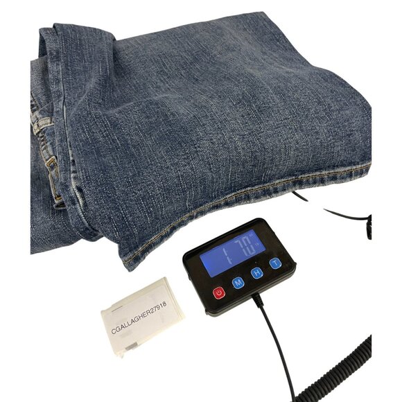 Zara Womens Jeans EU 40 US 8 Straight Leg Full Length Blue Denim 8228/030 NWT - Picture 11 of 11